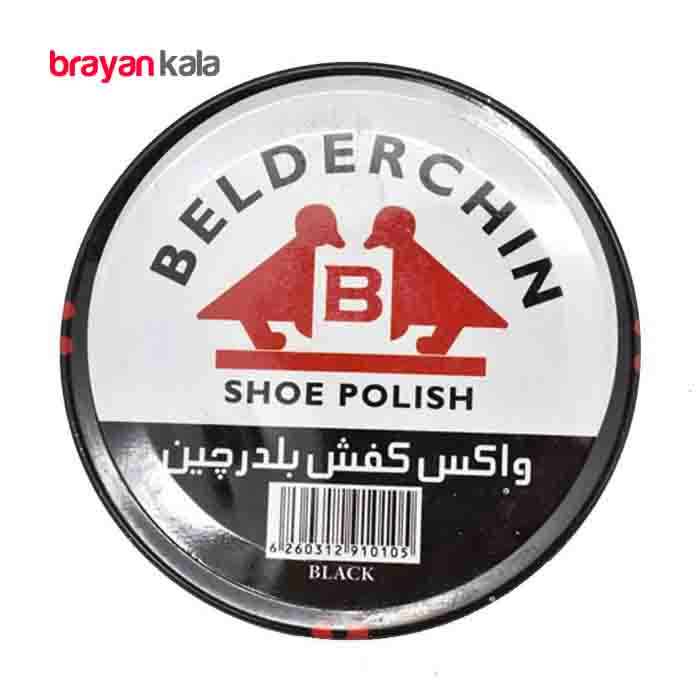 عکس اصلی واکس کفش مشکی بلدرچین